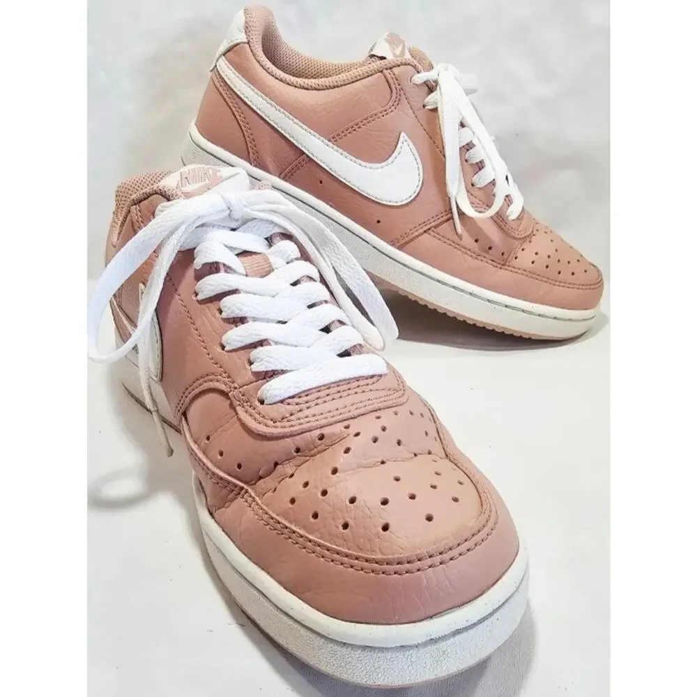 Nike Women's Court Vision Low Next Nature Rose Whisper Size 6.5